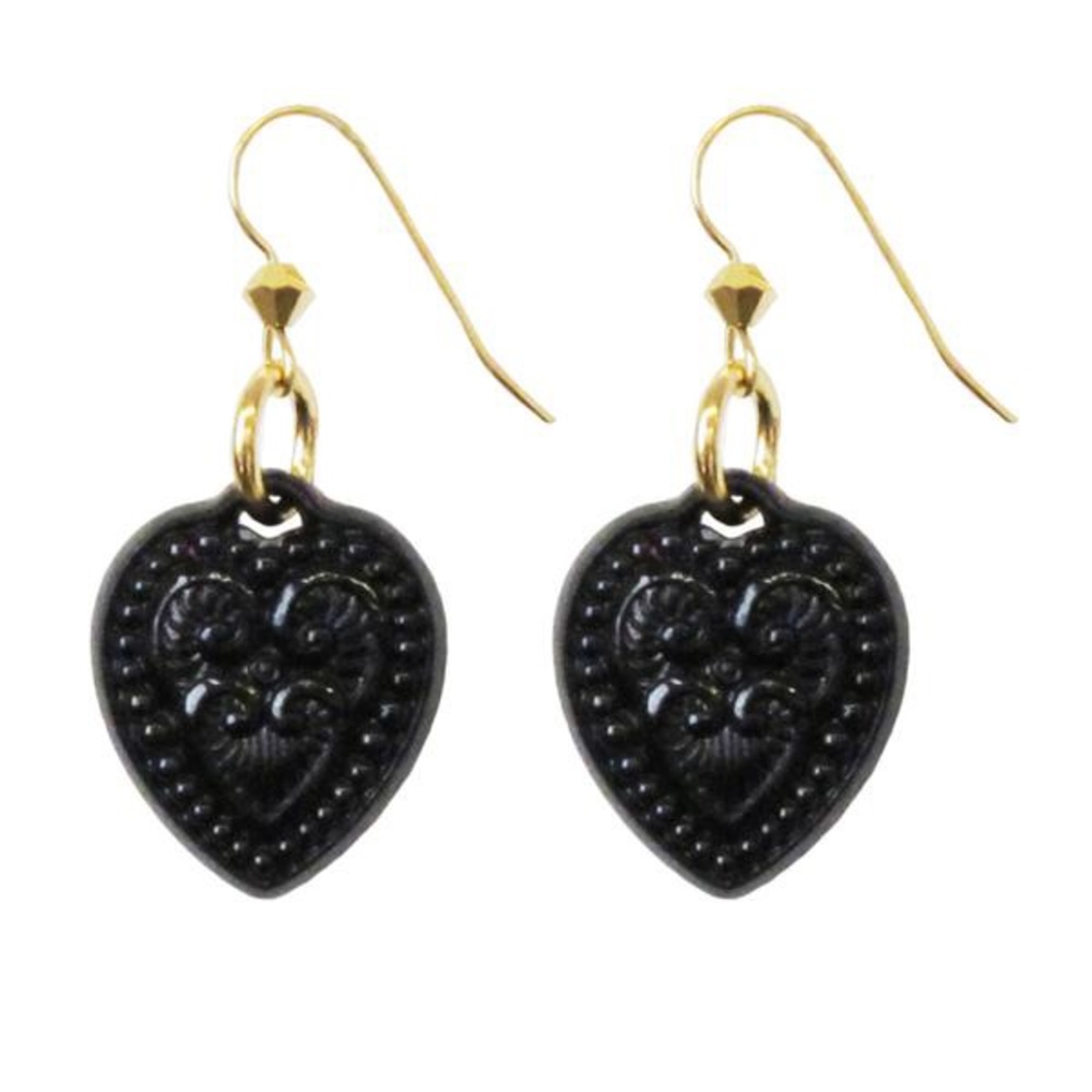 COPY - Tarina Tarantino Black Lamour Earrings